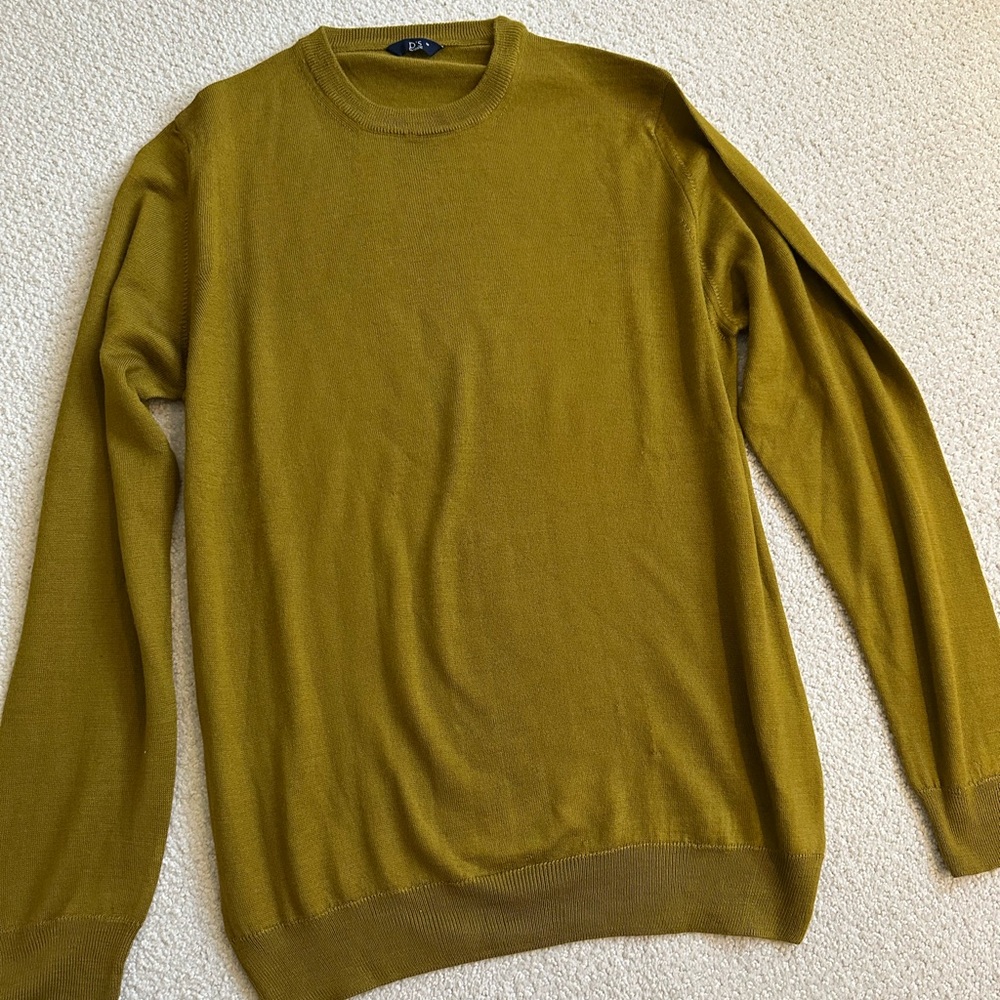 D’S DAMAT Men's Mustard Sweater